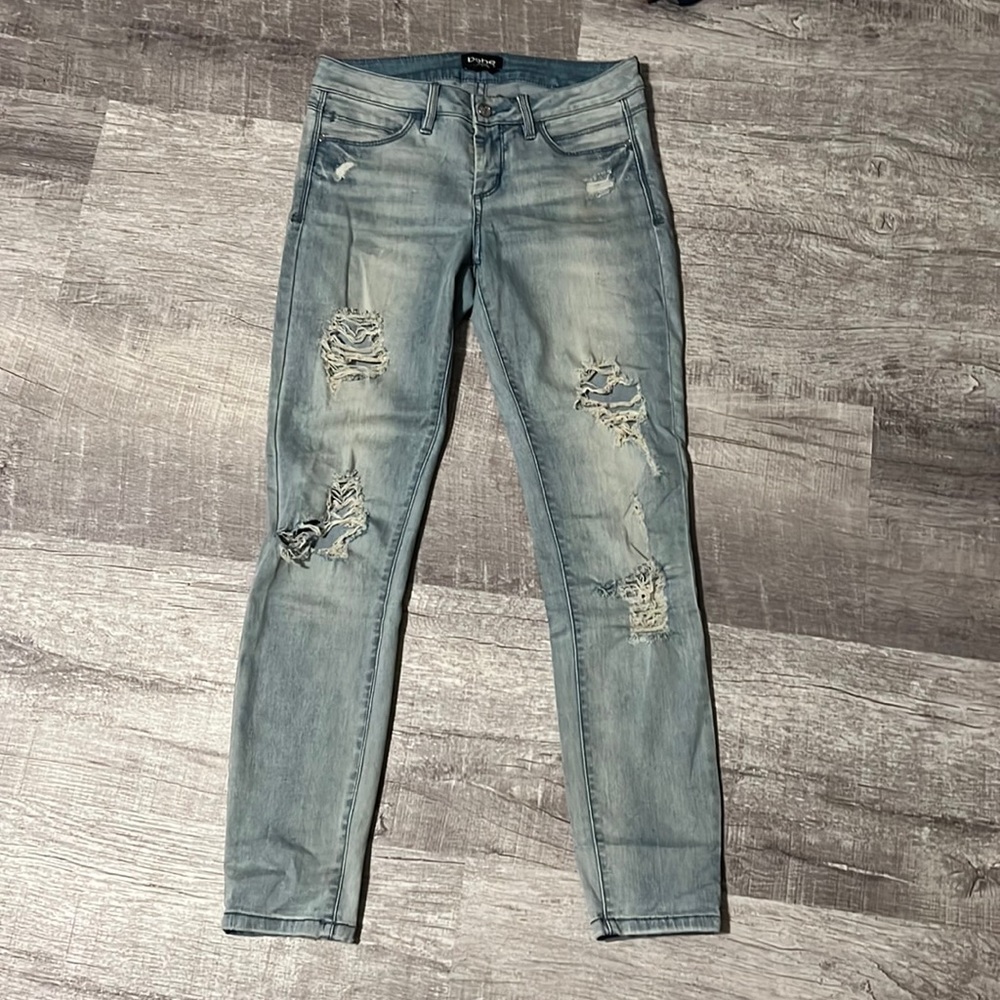 Distressed Skinny Jeans
